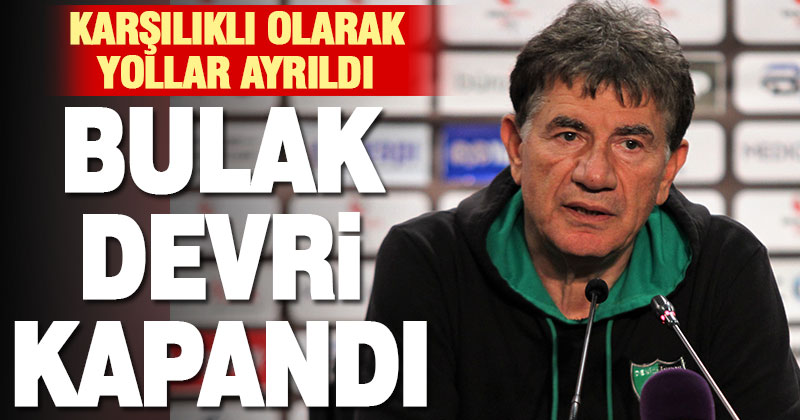 Denizlispor, Giray Bulak ile yollarını ayırdı