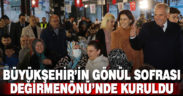 Büyükşehir’in gönül sofrası Değirmenönü’nde kuruldu