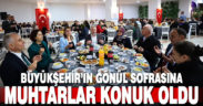 Başkan Zolan, gönül sofrasında muhtarlarla buluştu