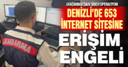 Denizli’de yasa dışı yayın yapan 653 internet sitesi erişime kapatıldı