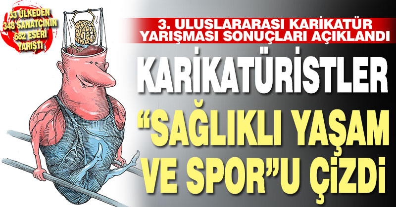 3. Uluslararası Karikatür Yarışması sonuçları açıklandı