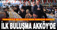 Pamukkale Belediyesi ramazanın güzelliğini Akköy’e taşıdı