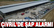 Çivril Hayvan Pazarı şap salgını nedeniyle kapatıldı