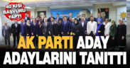 AK Parti Denizli Milletvekilliği aday adayları basına tanıtıldı