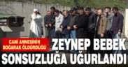 Annesinin boğarak öldürdüğü Zeynep bebek son yolculuğuna uğurlandı