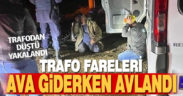 Trafo fareleri ava giderken avlandı