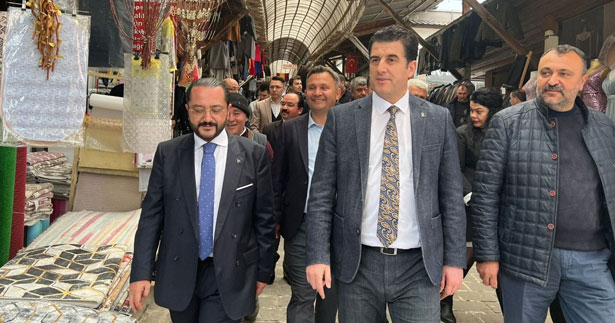 AK Partili Güngör’den esnaf ziyareti