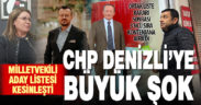 CHP Denizli milletvekili adayları belli oldu gibi: Partide şok var