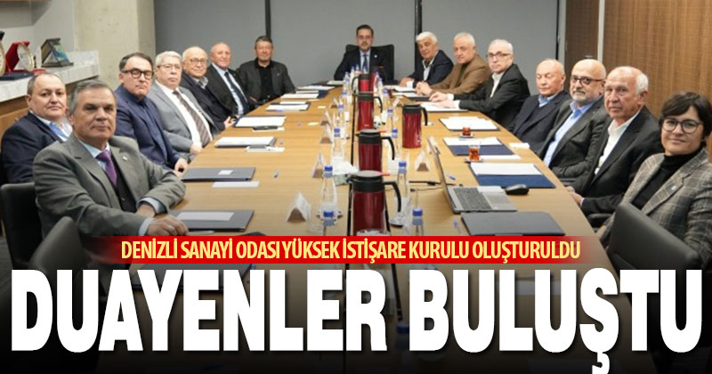 DSO, duayen sanayicilerden oluşan YİK toplantısını yaptı