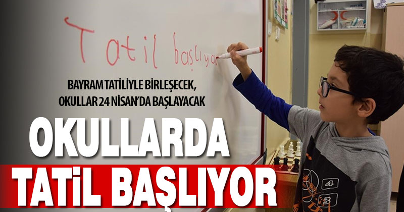 Okullarda ikinci ara tatil öncesi son ders zili bugün çalıyor