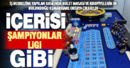 İş merkezine yapılan baskında rulet makineli kumarhane ortaya çıkarıldı