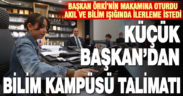 BAŞKAN ÖRKİ MAKAMINI MİNİK ELİF’E EMANET ETTİ
