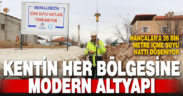 Büyükşehir DESKİ’den Hançalar’da alt yapı atağı