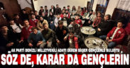 Ak Parti Denizli Milletvekili Adayı Ekrem Başer gençlerle buluştu