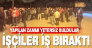 Cam fabrikası işçileri düşük zamma tepki için iş bıraktı