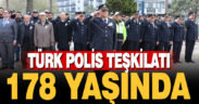 Türk Polis Teşkilatının 178. kuruluş yıl dönümü Denizli’de törenle kutlandı