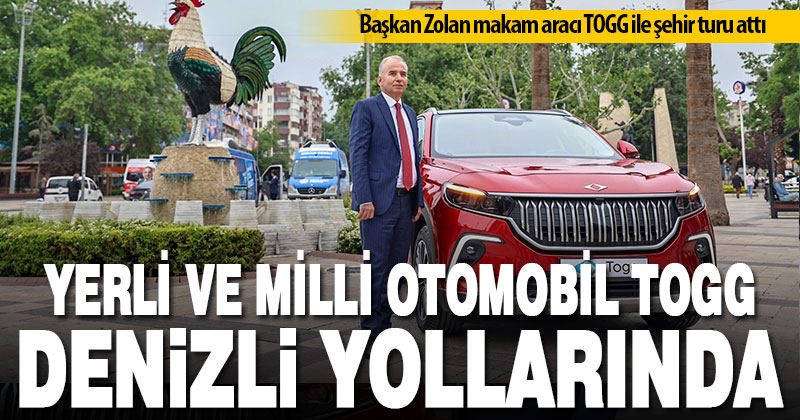 Büyükşehir, Türkiye’nin ilk yerli otomobili TOGG’a kavuştu