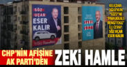 Ak Parti’den CHP’nin “söz” afişine TOGG’lu “söz uçar eser kalır” hamlesi