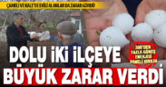 Kale ve Çameli’ni vuran dolunun verdiği zarar araştırılıyor