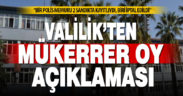 Denizli Valiliği’nden polis memuru mükerrer oy kullandı, iddiasıyla ilgili açıklama