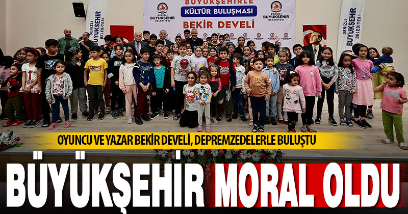 Kültür Buluşmaları bu kez depremzede vatandaşlar için düzenlendi