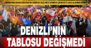 Denizli’de tablo değişmedi, Cumhurbaşkanı Erdoğan’ın yeniden seçilmesi sonrası kutlama başladı
