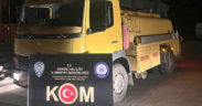 Yakıt tankerinden kaçak akaryakıt çıktı