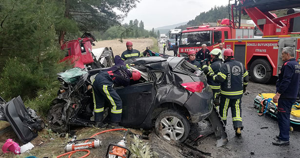 Denizli’de son 1 haftada 155 trafik kazası meydana geldi