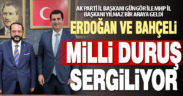 AK Parti İl Başkanı Güngör ile MHP İl Başkanı Yılmaz bir araya geldi
