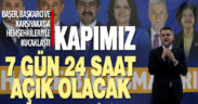 Başer, Başkarcı ve Karşıyaka’da hemşehrileriyle kucaklaştı