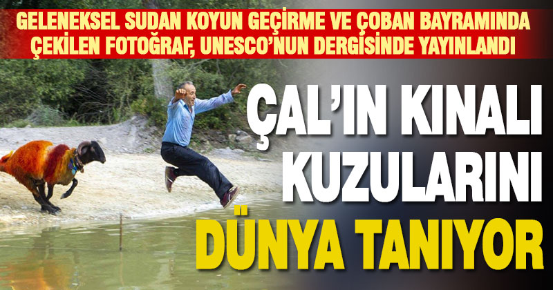 Çal’ın kınalı kuzularını dünya tanıyor