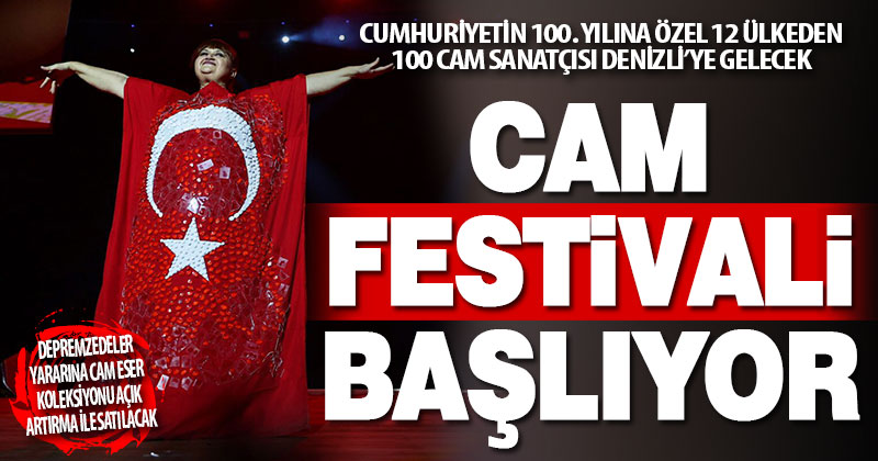 Türkiye’nin ilk cam festivali 7. kez kapılarını açıyor