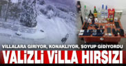 9 villayı soyan valizli hırsız JASAT ekiplerine yakalandı