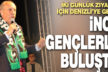 Muharrem İnce iki günlük ziyaret için Denizli’ye geldi