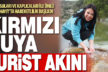Şifalı kırmızı suya turist akını