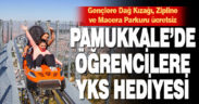 PAMUKKALE BELEDİYESİ’NDEN YKS’YE GİRECEKLERE SINAV HEDİYESİ