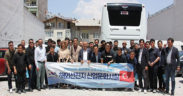 Güney Koreli işçiler Denizli’de ağırlandı