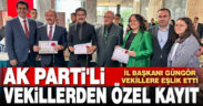 AK Parti’li milletvekillerinden özel kayıt