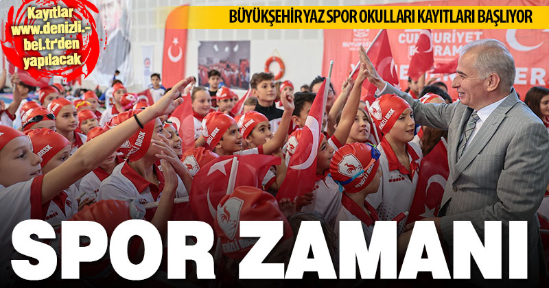 Büyükşehir yaz spor okulları kayıtları başlıyor