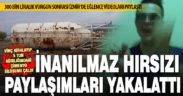 Vinç kiralayıp çimento silosu çalan hırsız sosyal medya paylaşımlarıyla yakalandı