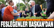 Türkiye Çevre Haftası kutlanıyor. Büyükşehir Denizlililere binlerce fesleğen dağıttı