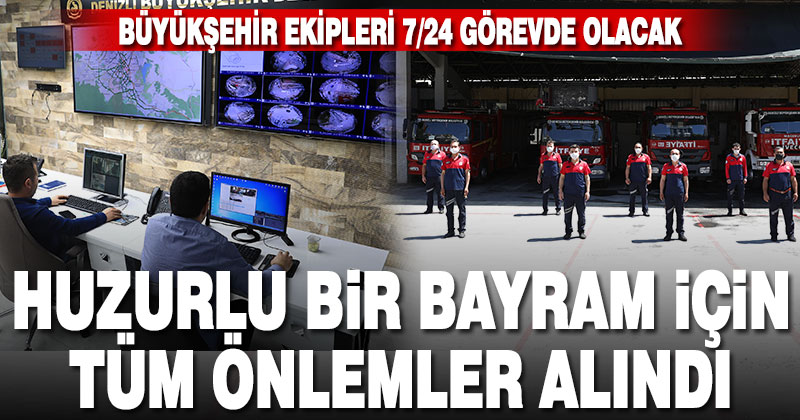 Büyükşehir Kurban Bayramı tedbirlerini aldı