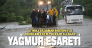 Denizli’de sağanak hayatı olumsuz etkiliyor