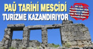 En eski mescitlerden olan Barındıran Sillyon Antik Kenti turizme kazandırılıyor