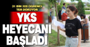 Denizli’de YKS heyecanı başladı