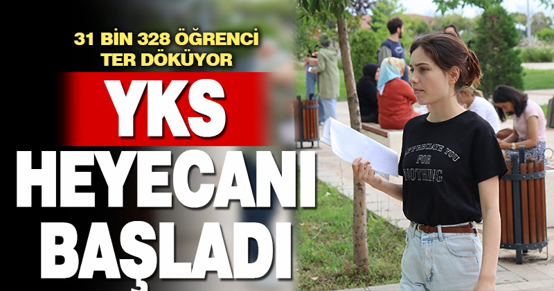 Denizli’de YKS heyecanı başladı