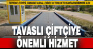Tavas Belediyesi 60 tonluk tır kantarını hizmete aldı