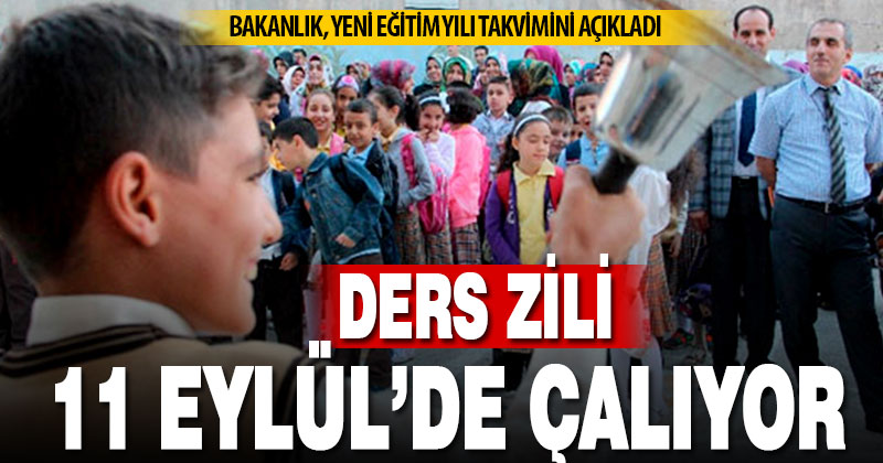 MEB yeni eğitim-öğretim yılı çalışma takvimini yayımladı