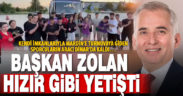 Afyonkarahisar’da aracı bozulan sporcular, kente ulaştıran Başkan Zolan’a video ile teşekkür etti