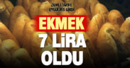 Denizli’de ekmek ile simit 7 TL oldu